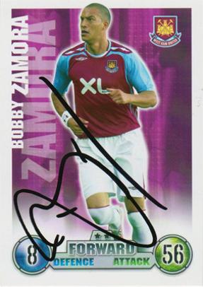 Bobby-Zamora-autograph-signed-west-ham-united-football-memorabilia-whufc-hammers-fulham-signature