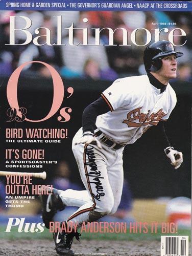 Brady-anderson-autograph-signed-baltimore-orioles-baseball-memorabilia-mlb-os-1993-magazine-cover-slugger