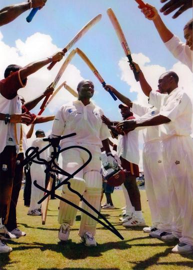 Brian-Lara-autograph-signed-West-Indies-cricket-memorabilia-cricketer-photo-poster-Warks-CCC-Trinidad