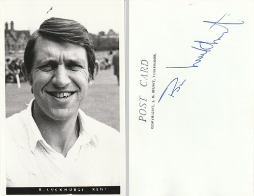 Brian-Luckhurst-signed-kent-cricket-portrait-photo-kccc-memorabilia-england-memorabilia-Lucky