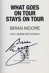 Brian-Moore-autograph-signed-rugby-memorabilia-book-what-goes-on-tour-stays-on-tour-england-british-lions-harlequins-hooker-signature-first-edition