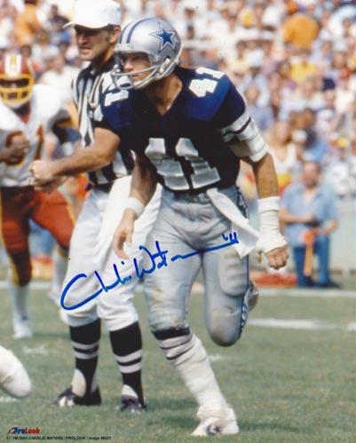 Charlie-Waters-autograph-signed-dallas-cowboys-football-memorabilia-safety-nfl