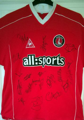 Charlton Athletic CAFC team signed shirt 2005 squad football memorabilia