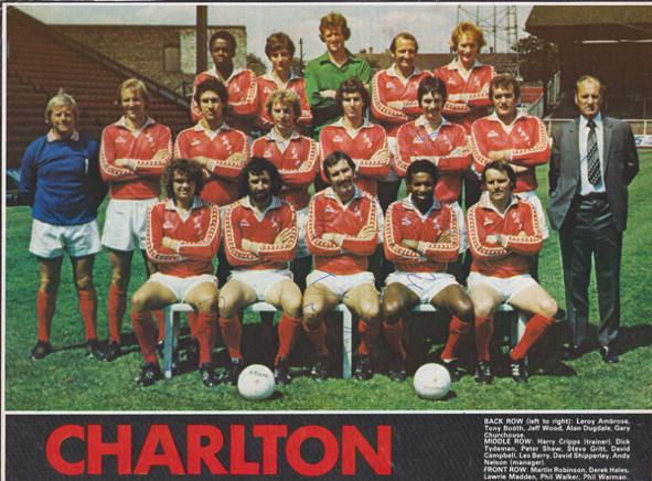 Charlton-Athletic-football-memorabilia-CAFC-signed-team-photo-autograph-1979-80-The-Valley-Steve-Gritt-Les-Berry-Colin-Powell-Lawrie-Madden-Phil-Walker