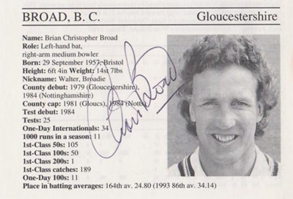 Chris-Broad-autograph-signed-gloucestershire-cricket-memorabilia-signature-england-batsman-1995-gloucs-notts-ccc-county-cricketers-whos-who-ashes