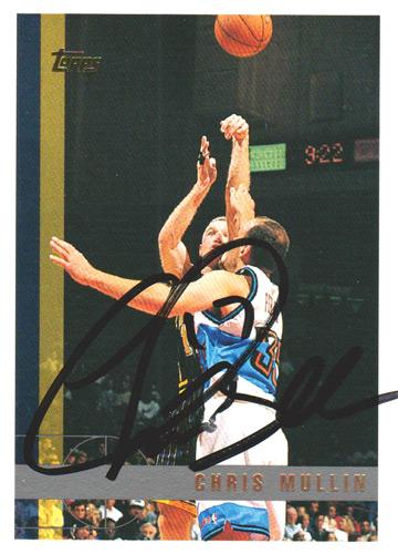 Chris-Mullin-autograph-signed-Indiana-Pacers-NBA-memorabilia-basketball-Golden-State-Warriors-St-Johns-Dream-Team-1992-Olympics