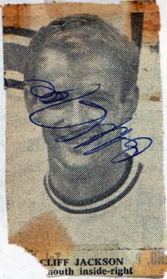 Cliff-Jackson-autograph-signed-Plymouth-Argyle-FC-football-memorabilia-signature-crystal-palace