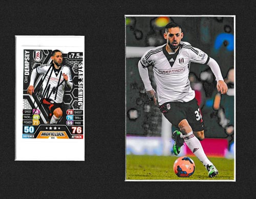 Clint-Dempsey-autograph-signed-fulham-football-memorabilia-usa-striker-signature-player-card