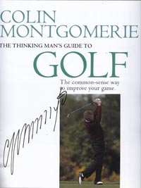 Colin-Montgomerie-autograph-signed-ryder-cup-golf-memorabilia-monty-thinking-mans-guide-book-signature