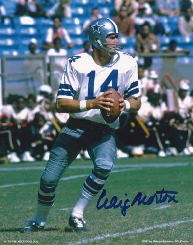 Craig-Morton-autograph-signed-dallas-cowboys-football-memorabilia-quarterback-qb-nfl-broncos-cal