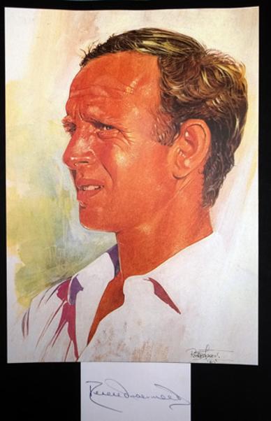 DEREK-UNDERWOOD-autograph-signed-Kent-cricket-memorabilia-deadly-england-poster-portrait