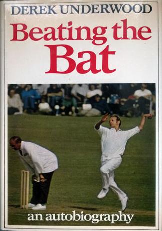 DEREK-UNDERWOOD-memorabilia-Kent-cricket-memorabilia-autobiography-book-Beating-the-Bat-Deadly
