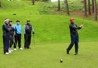 Darren-Stevens-Iggy-Golf-Day-Beat-the-Pro-Lucy-Goddard-Westerham