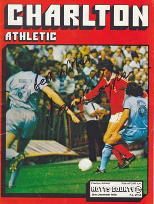 David-Campbell-Charlton-Athletic-signed-1979-CAFC-programme-Dave-The-Valley