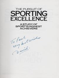 David-Hemery-autograph-signed-Athletics-memorabilia-book-Sporting-Excellence-1968-Mexico-City-Olympics-400-metres-hurdles-gold-medal-champion-world-record-superstars