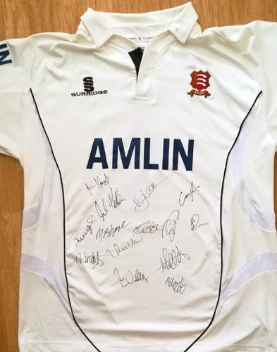 David-Masters-signed-essex-cricket-memorabilia-playing-shirt-amlin-eccc-foster-ten-doeschate-alistair-cook-autograph-pettini-westley-wright-phillips-mickleburgh-walker
