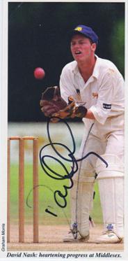 David-Nash-autograph-signed-Middlesex-cricket-memorabilia-Middx-CCC-county-wicket-keeper