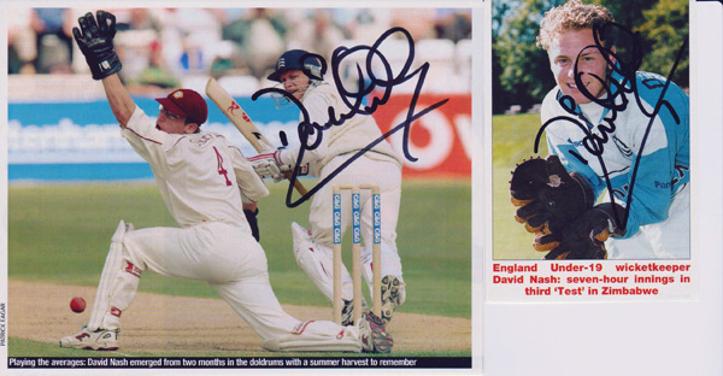 David-Nash-autograph-signed-Middlesex-cricket-memorabilia-Middx-CCC-county-wicketkeeper