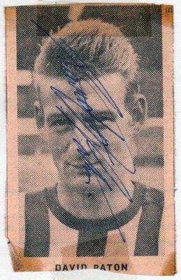 David-Paton-autograph-signed-Southampton-FC-football-memorabilia-Saints-Soton-signature-scotland-1960s