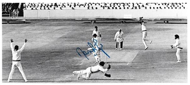 David-lloyd-autograph-signed-england-cricket-memorabilia-signature-pakistan 1974-test-match-edgbaston-lancs-ccc