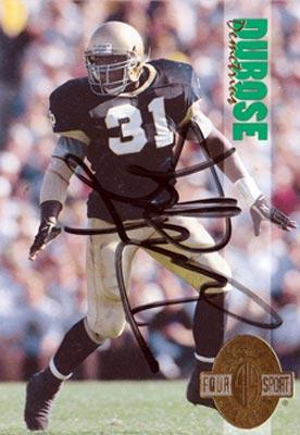 Demetrius-dubose-autograph-signed-notre-dame-football-memorabilia-ncaa-college-trading-card-linebacker-fighting-irish