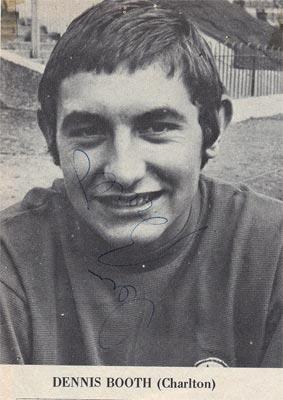 Dennis-Booth-autograph-signed-Charlton-Athletic-football-memorabilia-cafc-addicks