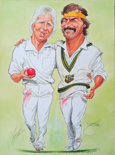 Dennis-Lillee-autograph-and-Jeff-Thomson-signed-john-ireland-australian-cricket-print-signature
