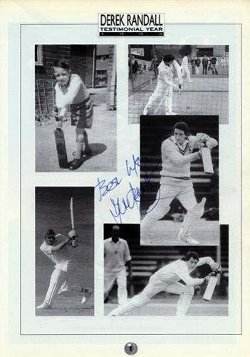 Derek-Randall-1993-Notinghamshire-cricket-signed-benefit-brochure-autograph