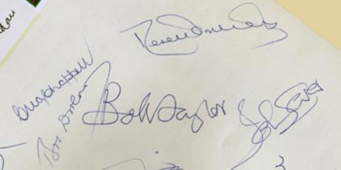 Derek-Randall-memorabilia-signed cricket memorabilia autographs 1977 Ashes Test