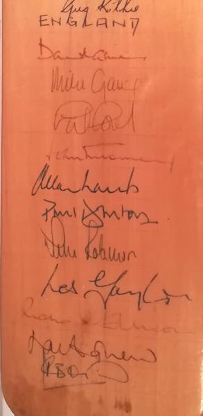 Derek-Underwood-autograph-signed-kent-cricket-memorabilia-1986-benefit-year-autographed-bat-australia-england-ashes-test-series-warks-ccc-deadly-kccc