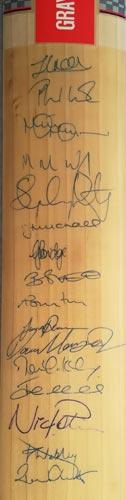 Double-Scoop-Gray-Nicolls-signed-cricket-bat-memorabilia-robertsbridge-sussex-kent-surrey-essex-ben-stokes-autograph