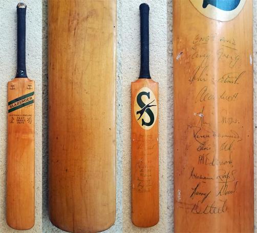 England-cricket-memorabilia-1975-ashes-series-australia-signed-slazenger-cricket-bat-tony-greig-autograph-alan-knott-derek-underwood-edrich-old-steele-chappell-lillee-thomson