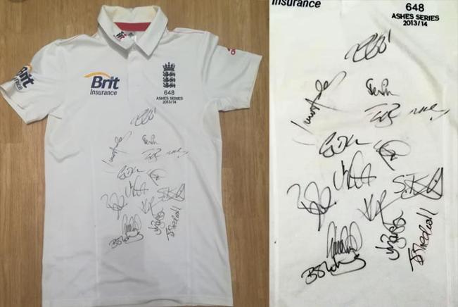 England-cricket-memorabilia-2013-14-ashes-tour-australia-signed-brit-insurance-test-match-shirt-alistair-cook-autograph-root-stokes-pietersen-james-anderson-tredwell-648-JT2