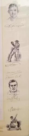 England-cricket-memorabilia-team-signed-2001-tour-poster-victorious-hick-hussain-autograph-gough-stewart-thorpe-signature