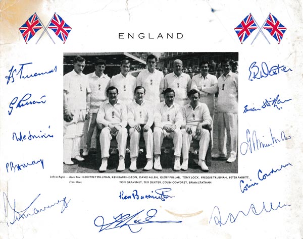 COA Darren Gough Signed 6x4 Photo England Cricket Genuine Autograph Memorabilia 