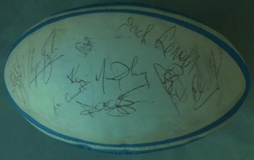 England-rugby memorabilia signed-rugby-ball-1996-Five-Six-Nations-champions-sports memorabilia autograph