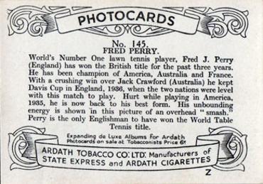 FRED-PERRY-memorabilia-signed-Ardath-cigarette-card-Tennis-memorabilia-autograph-Wimbledon-memorabilia-bio-career-350