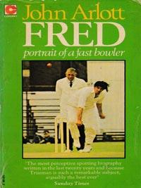 Fred-Trueman-autograph-signed-england-cricket-memorabilia-book-portrait-of-a-fast-bowler-john-arlott-yorkshire