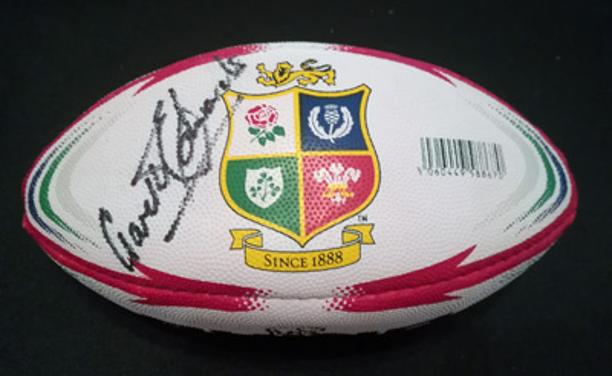 Gareth-Edwards-autograph-signed-Wales-British-Lions-rugby-memorabilia-autographed-2017-tour-New-Zealand-NZ-signature-rhino-rmini-replica-ball-cardiff