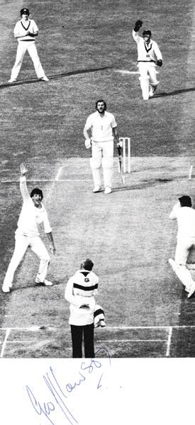 Geoff-Lawson-autograph-signed-australia-cricket-memorabilia-second-test-1981-ashes-series-Lords