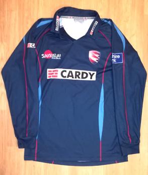 Geraint-Jones-autograph-signed-kent-cricket-memorabilia-spitfires-one-day-playing-shirt-england-wicket-keeper-png-number-9-GO-match-issue-samurai-signature