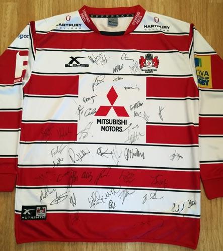 Gloucester-rugby-memorabilia-squad-signed-shirt-2015-16-willi-heinz-autograph-ben-morgan-cherry-and-whites-charlie-sharples-gloucs-rufc-xblades