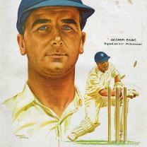 Godfrey-Evans-autograph-Kent-Cricket-memorabilia-KCCC-England-test-wicket-keeper-gloveman