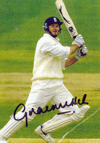 Graeme-Hick-Worcs CCC England signed-action-pic cricket memorabilia