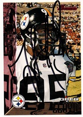 Greg-lloyd-autograph-signed-pittsburgh-steelers-nfl-memorabilia-bowman-trading-card-pro-american-football