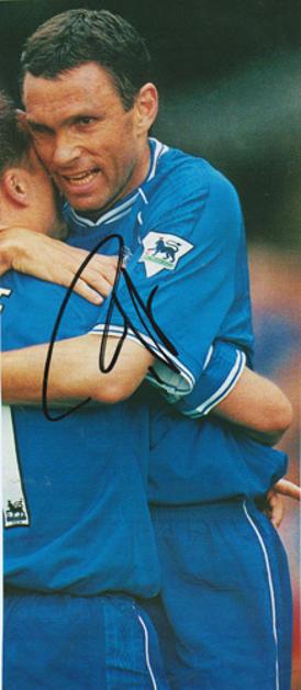 Gus-Poyet-autograph-signed-chelsea-football-memorabilia-gustavo-real-zaragoza-uruguay-manager-coach-stamford-bridge-cfc-signature