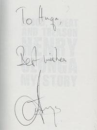 HENRY OLONGA (Matabeleland & Zimbabwe) signed autobiography  