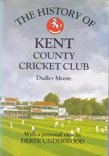 History-of-Kent-cricket-memorabilia-KCCC-autographs-signed-KCCC-memorabilia-book-Dudley-Moore-Derek-Underwood-Alan-Knott-Asif-Iqbal-Rob-Key-Cowdrey-1988