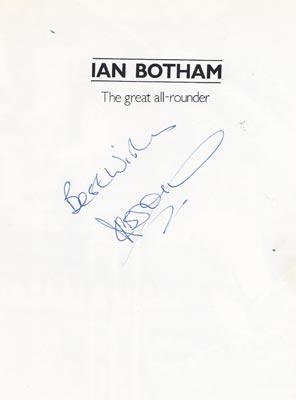Ian-Botham-autograph-signed-book-1980-the-great-all-rounder-ashes-cricket-memorabilia-england-bothams-ashes-biography-first-edition