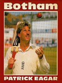 Ian-Botham-autograph-signed-cricket-memorabilia-book-patrick-eagar-photo-photographer-sir-it-camera-somerset-worcs-durham-ccc-england-1985